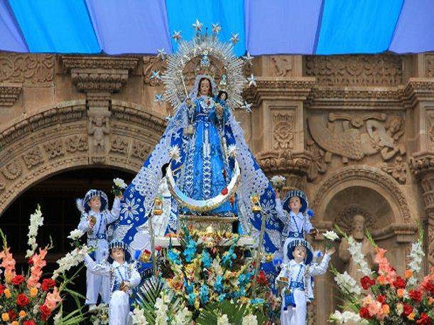 Salida de la Virgen de la Candelaria