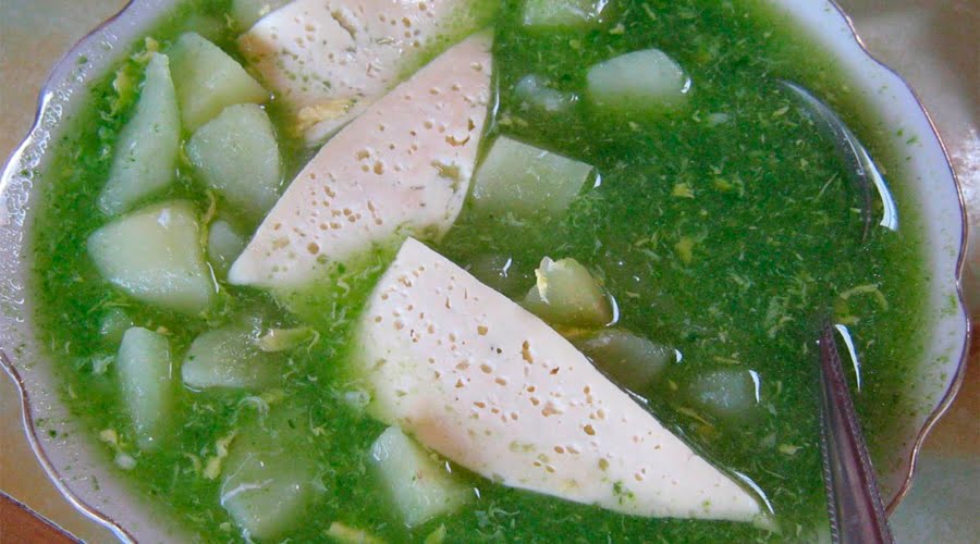 Yacu chupe o Sopa Verde