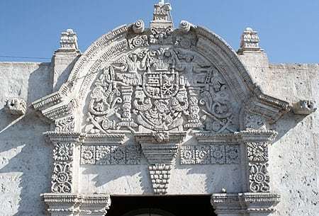 La colonial casa del Moral en Arequipa
