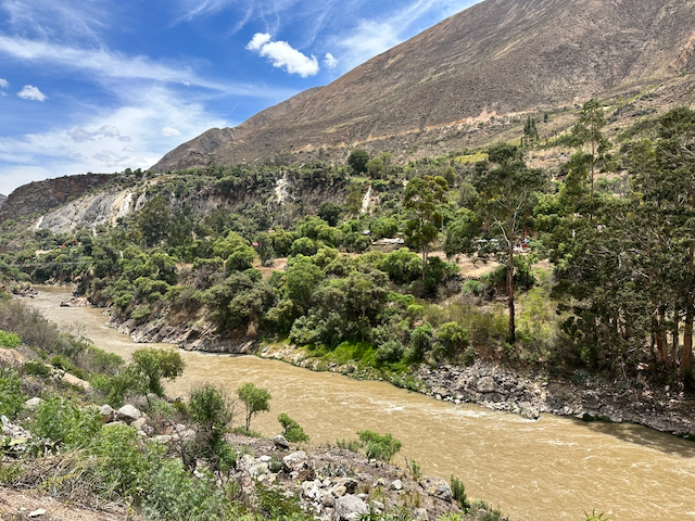 Rio Mantaro en Izcuchaca